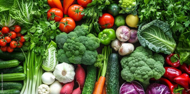 Fresh vegetables on the market Фотографія Stock